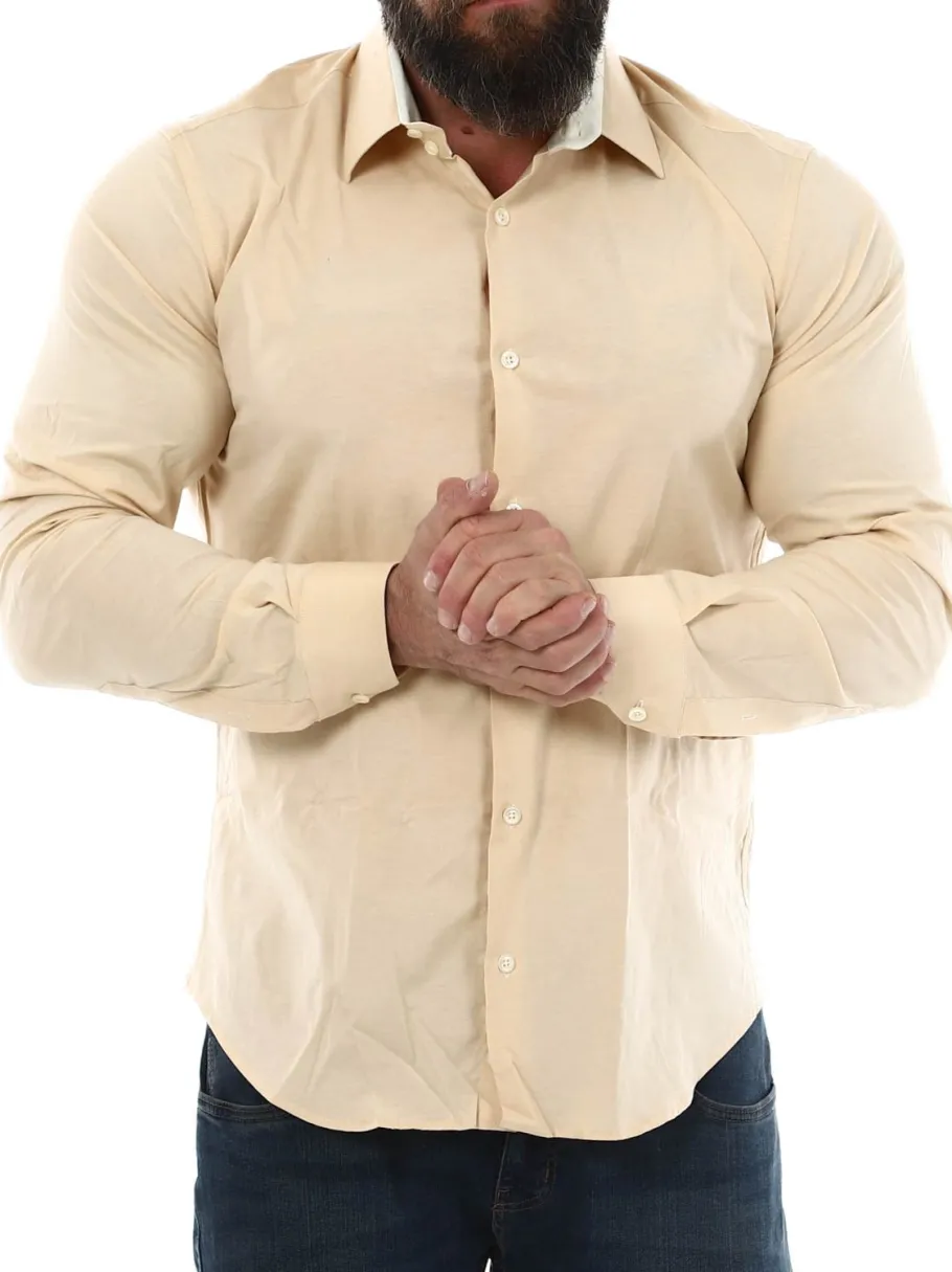 cassian_rusty_neal_skjort_6.webp Cassian Skjorte - Beige^Rusty Neal Outlet