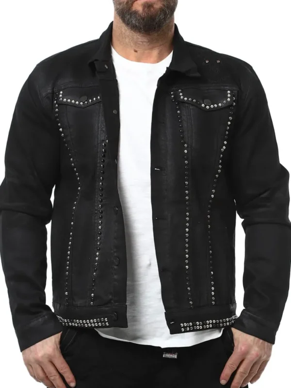 Cemixel Jeansjakke - Sort^Kingz Outlet