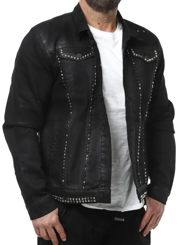 Cemixel Jeansjakke - Sort^Kingz Outlet