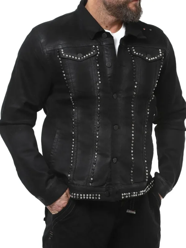 Cemixel Jeansjakke - Sort^Kingz Outlet