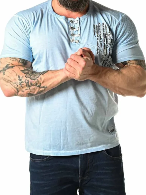 Ceylon T-shirt - Lyseblå^Rusty Neal Hot