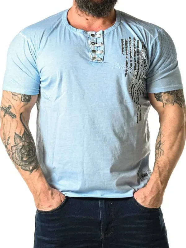 Ceylon T-shirt - Lyseblå^Rusty Neal Hot