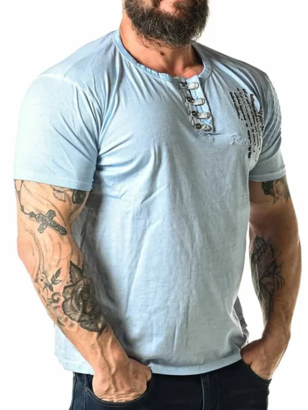Ceylon T-shirt - Lyseblå^Rusty Neal Hot