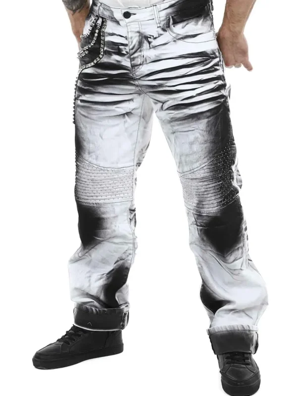 Cezary Jeans - Hvid/Sort^Kingz Best