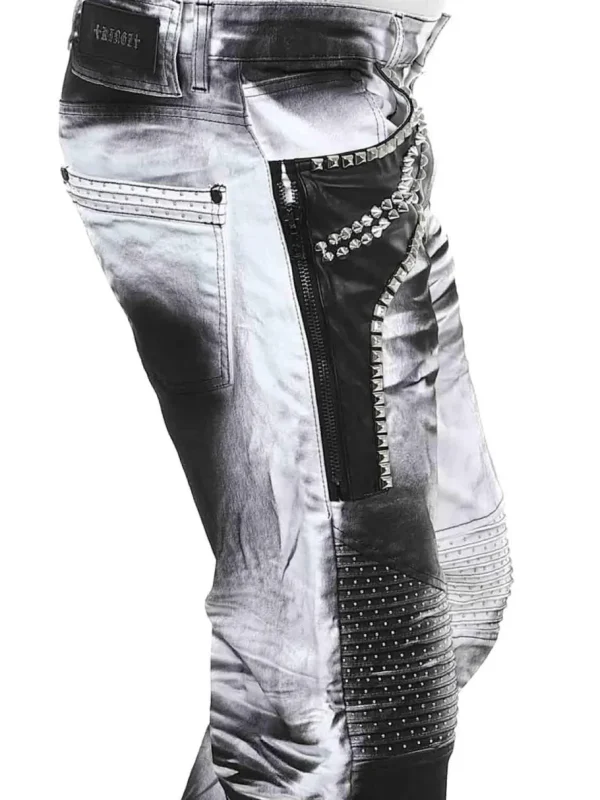 Cezary Jeans - Hvid/Sort^Kingz Best