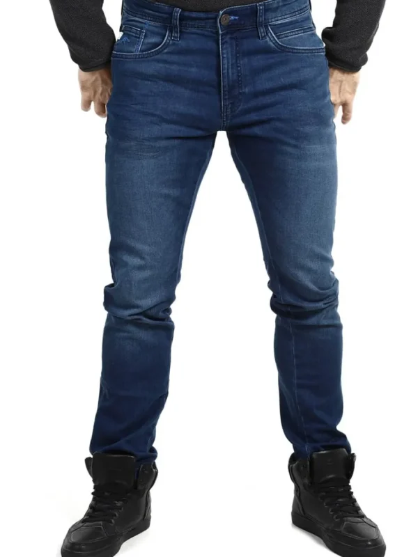 Coil Joggjeans - Mørkeblå^Indicode Fashion