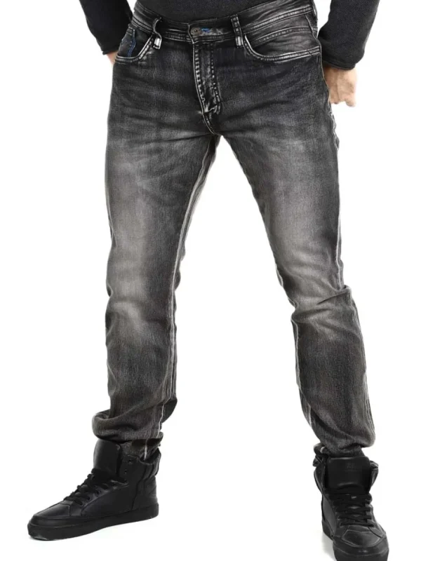 Coil Joggjeans - Washed Black^Indicode Sale