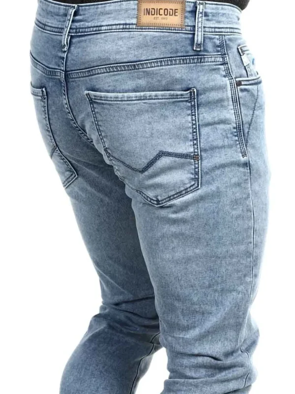 Coil Joggjeans - Lyseblå^Indicode New