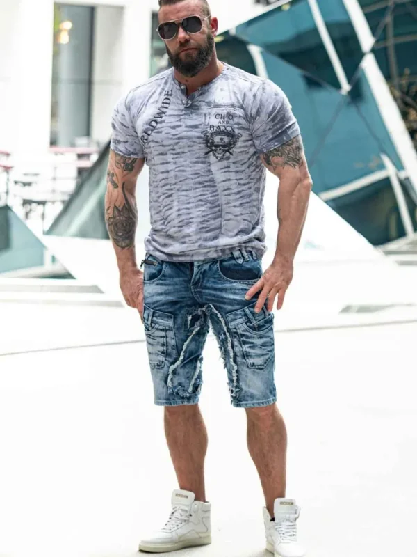 Conan Shorts - Blå^Cipo & Baxx Fashion