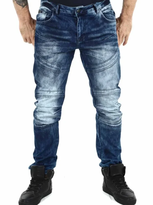 Darius Jeans - Blå^Cipo & Baxx Outlet