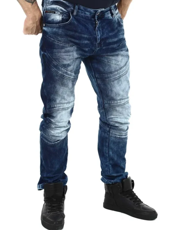Darius Jeans - Blå^Cipo & Baxx Outlet