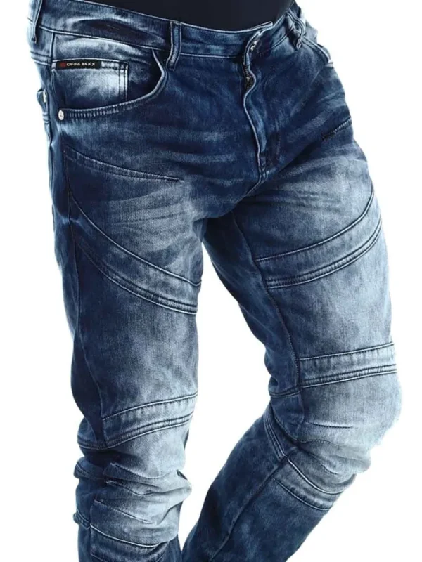 Darius Jeans - Blå^Cipo & Baxx Outlet