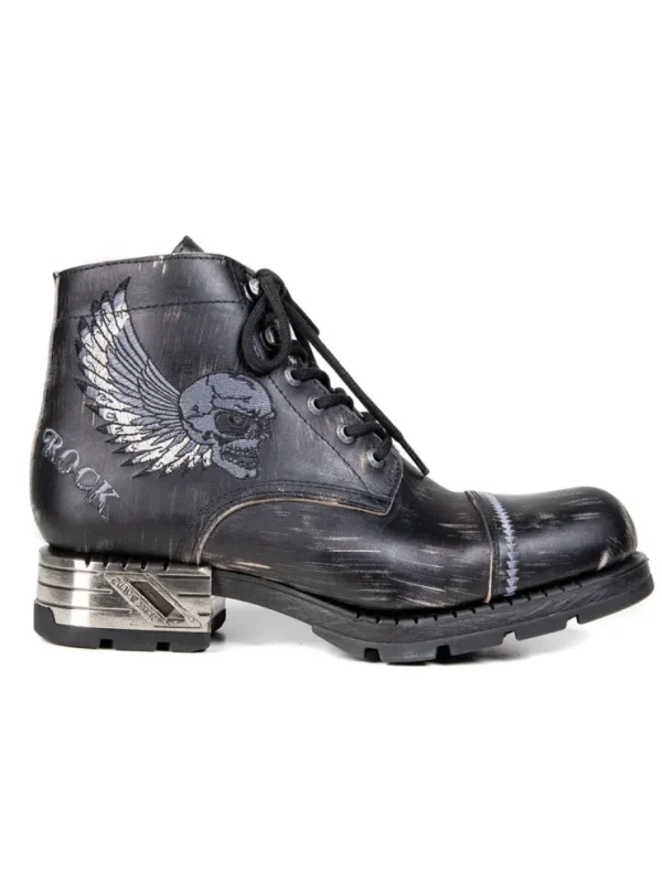Desperado Boots - Dirty Black/Sølv^New Rock New