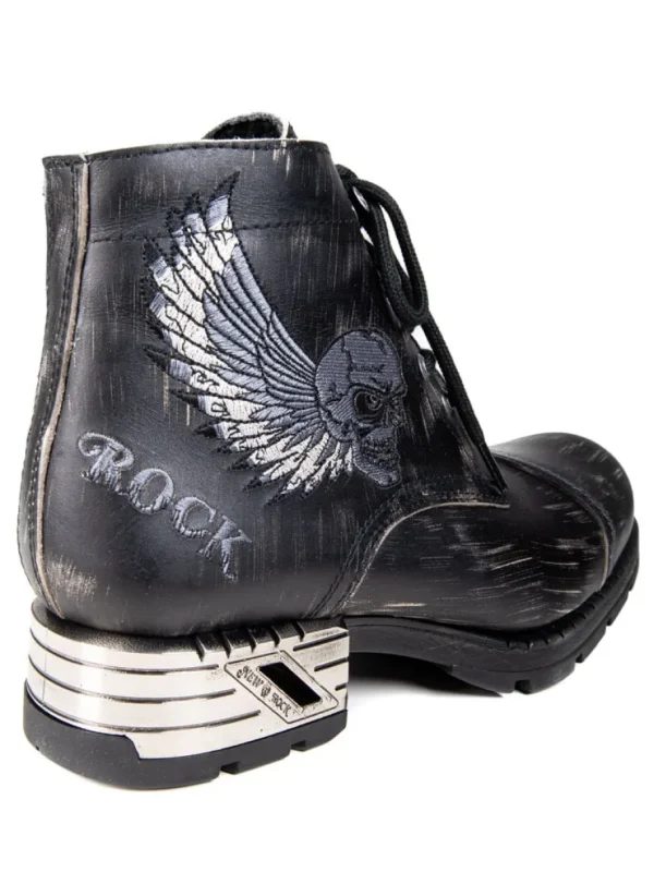 Desperado Boots - Dirty Black/Sølv^New Rock New