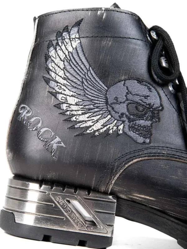 Desperado Boots - Dirty Black/Sølv^New Rock New