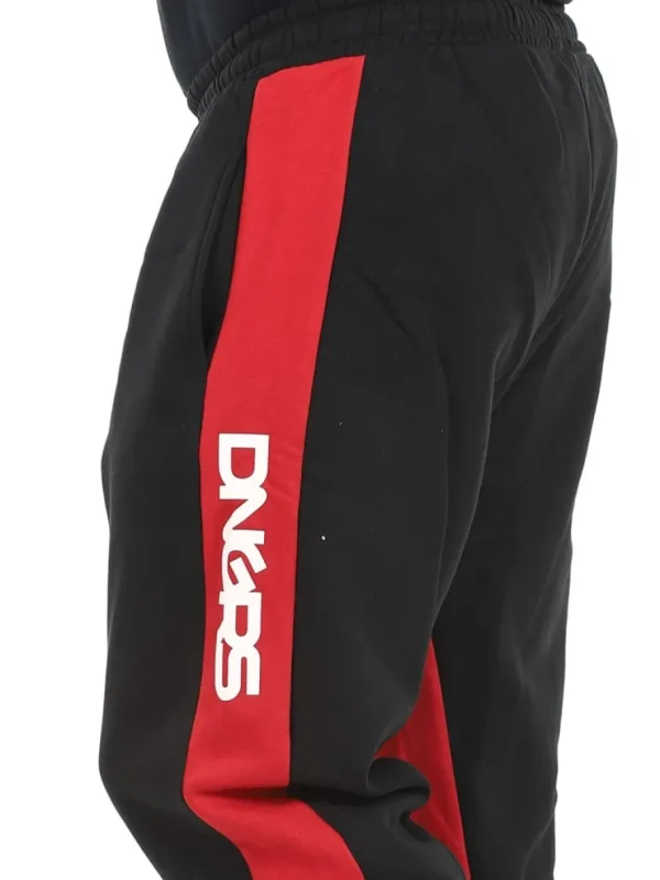 DNGRS Bold Sweatpants - Sort/Rød^Urban Classics Sale