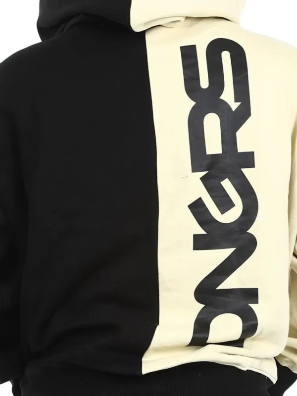 DNGRS NoReturn Hoodie - Sort/Beige^Urban Classics Online