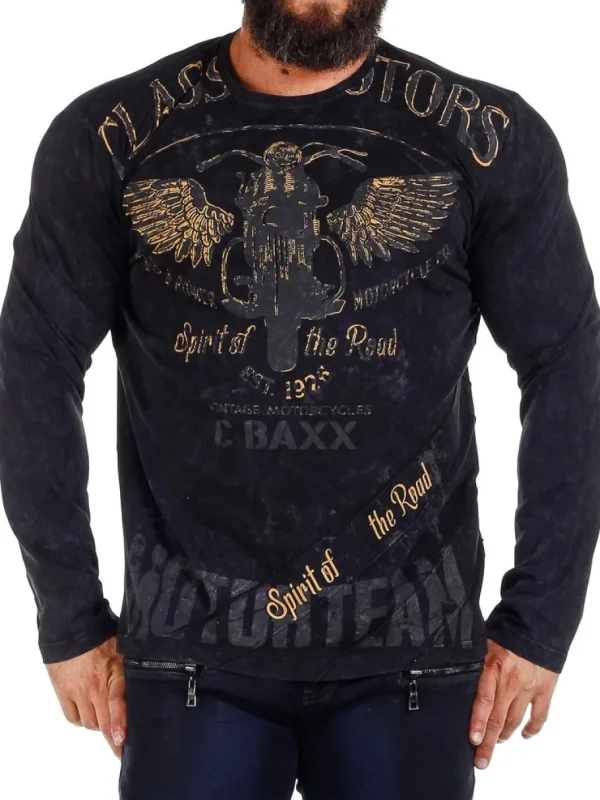 Eaglewings Longsleeve - Sort^Cipo & Baxx Sale