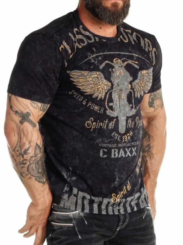 Eaglewings T-shirt - Sort^Cipo & Baxx Sale