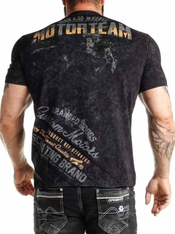 Eaglewings T-shirt - Sort^Cipo & Baxx Sale
