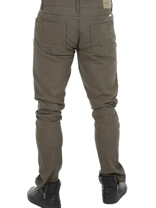 Edford Bukser - Khaki/Brun^Blend Discount