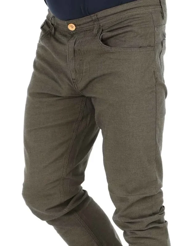 Edford Bukser - Khaki/Brun^Blend Discount