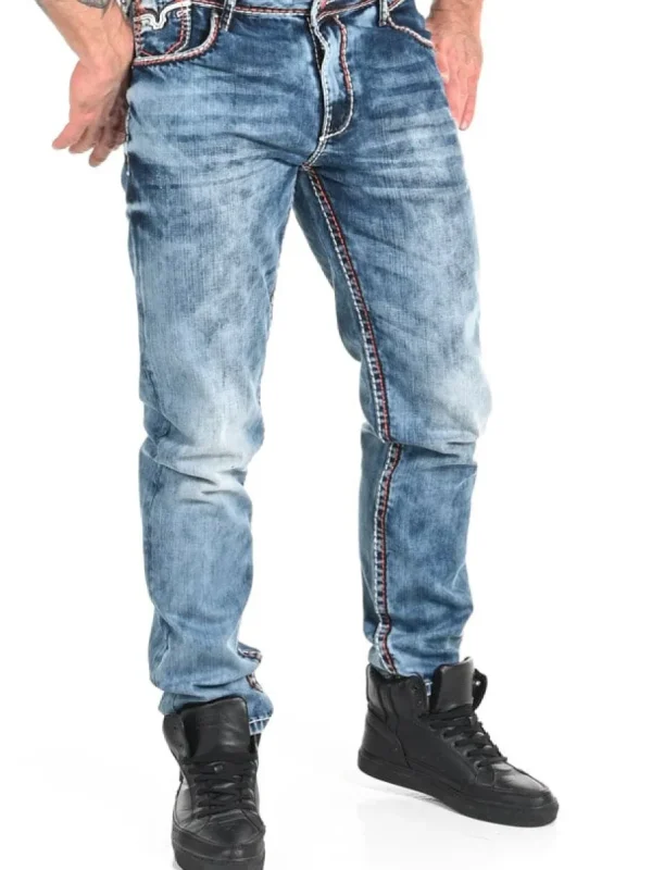 Eegan Jeans - Blå^Cipo & Baxx Online