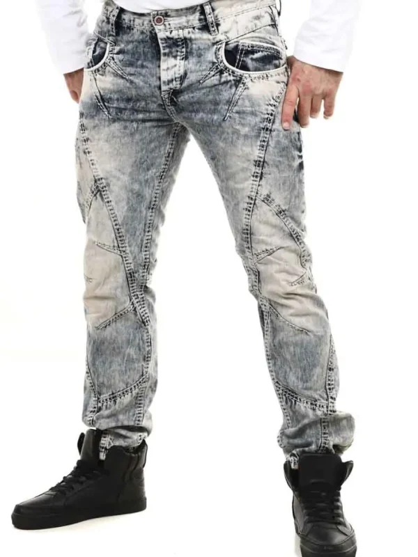 Ergon Jeans - Lyseblå^Cipo & Baxx Fashion