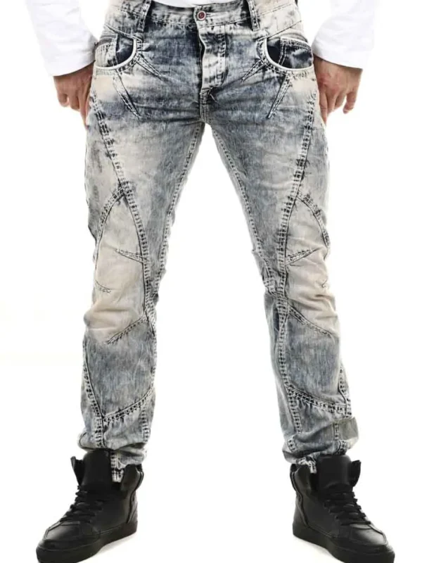 Ergon Jeans - Lyseblå^Cipo & Baxx Fashion