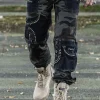 Exine Jeans - Camo/Blå^Kingz Outlet