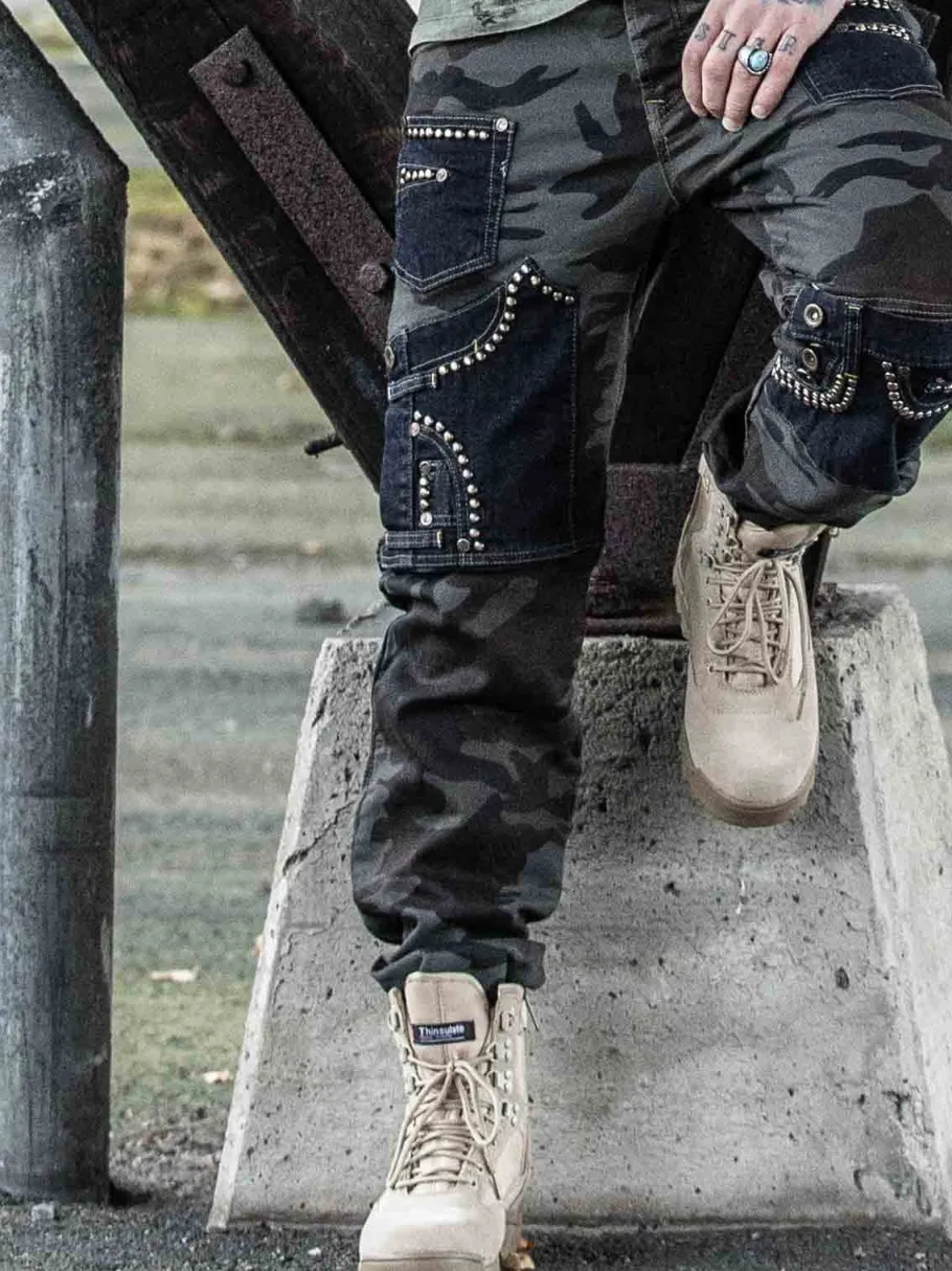 exine_kingz_jeans__camobl_3.webp Exine Jeans - Camo/Blå^Kingz Outlet