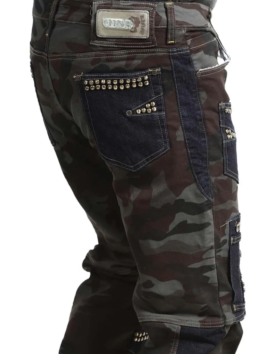 exine_kingz_jeans__camobl_8.webp Exine Jeans - Camo/Blå^Kingz Outlet