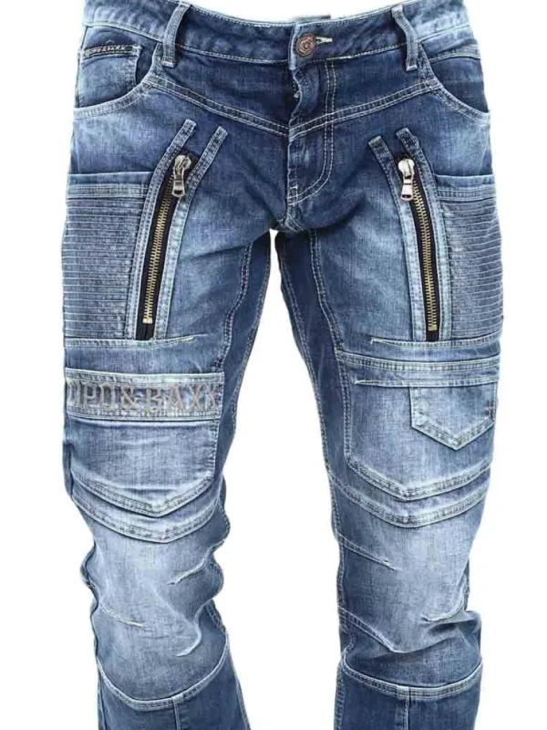 Facundo Jeans - Blå^Cipo & Baxx Outlet