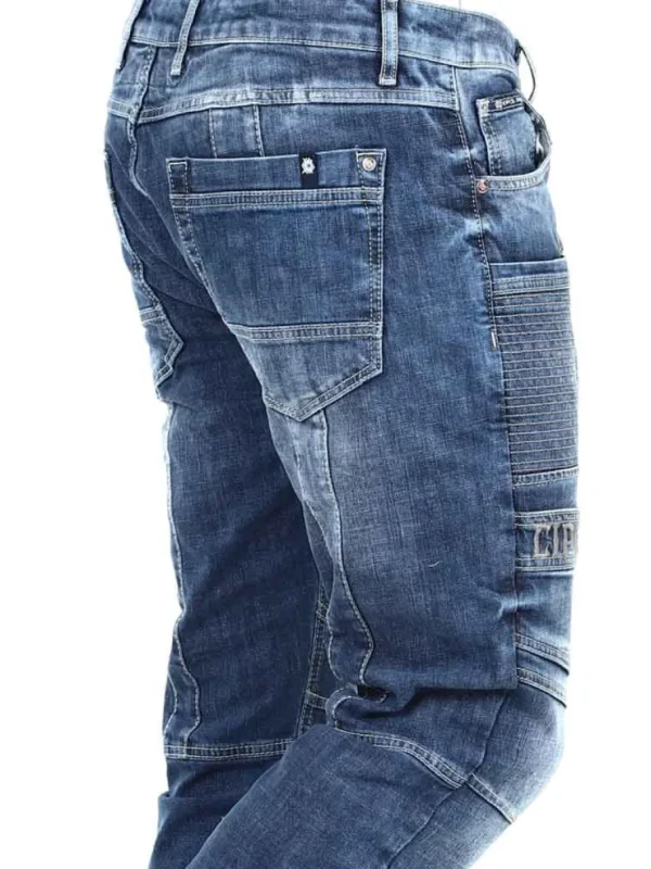Facundo Jeans - Blå^Cipo & Baxx Outlet