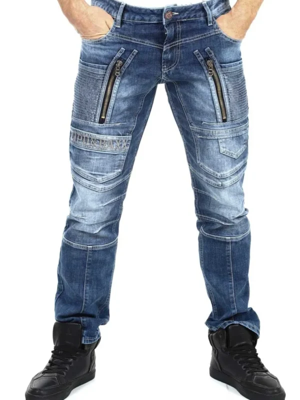 Facundo Jeans - Blå^Cipo & Baxx Outlet