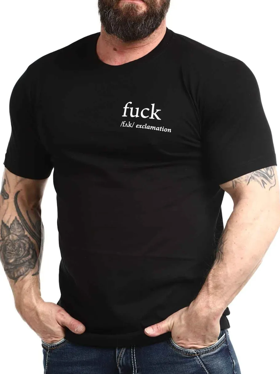 fck_tshirt__sort_1.webp F*ck T-shirt - Sort^Urban Classics Sale