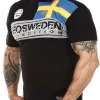 Fresco Sweden T-shirt - Sort^Geographical Norway Clearance