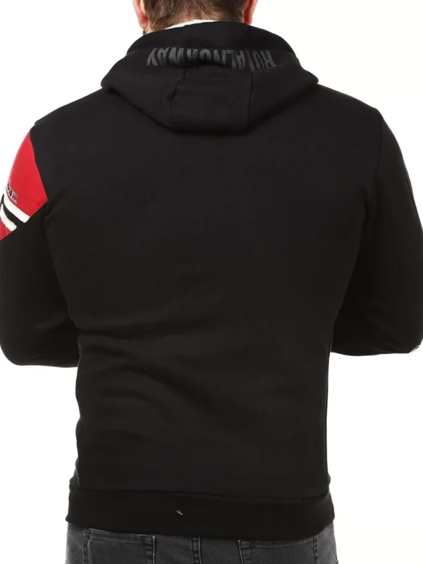 Fulco Geo Norway Hoodie - Sort^Geographical Norway Best