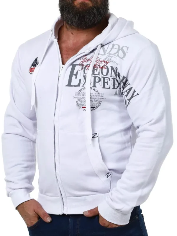 Gadventure Geo Norway Hoodie - Hvid^Geographical Norway Sale
