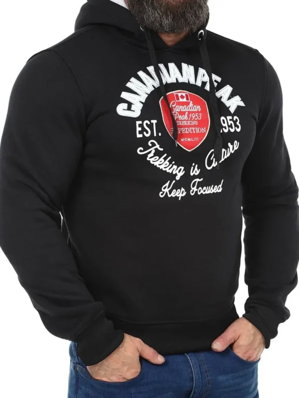 Garleak Hoodie - Sort^Geographical Norway Fashion