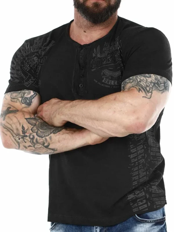 Gasoline T-shirt - Sort^Cipo & Baxx Online