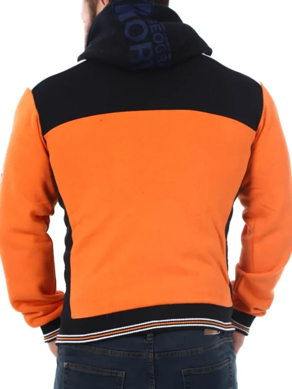 Geday Geo Norway Hoodie - Orange^Geographical Norway Outlet