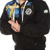 Genox Geo Sweden Zip Hoodie - Sort^Geographical Norway Fashion