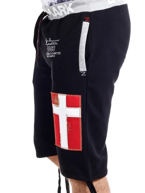 Geo Denmark Bermuda Shorts - Sort^Geographical Norway Discount