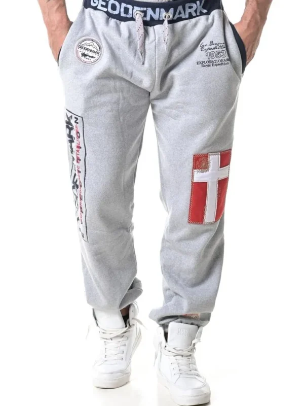 Geo Denmark Sweatpants - Grå^Geographical Norway New