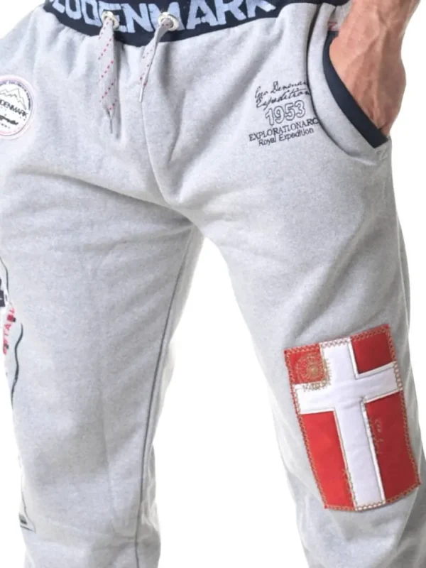 Geo Denmark Sweatpants - Grå^Geographical Norway New