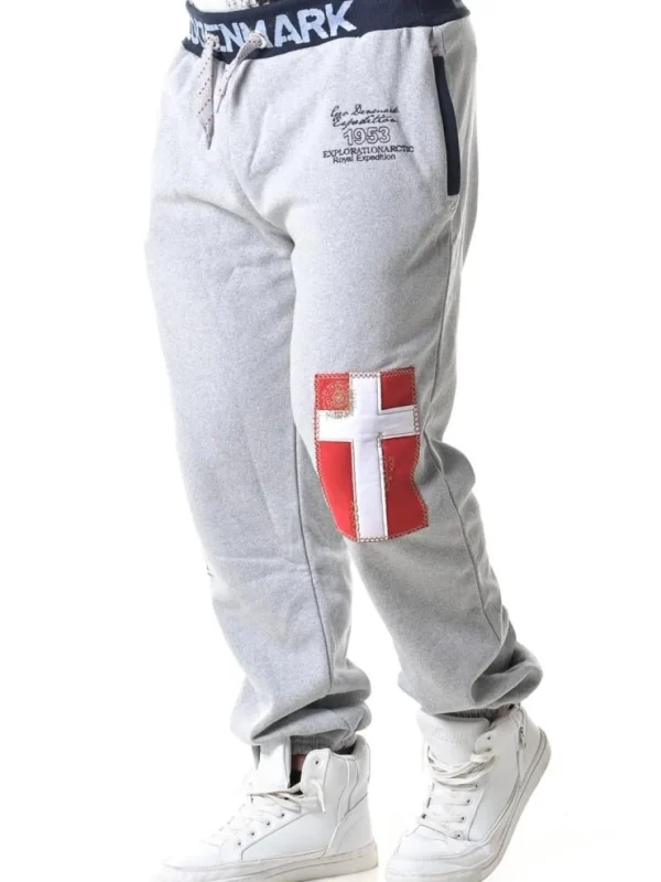 Geo Denmark Sweatpants - Grå^Geographical Norway New