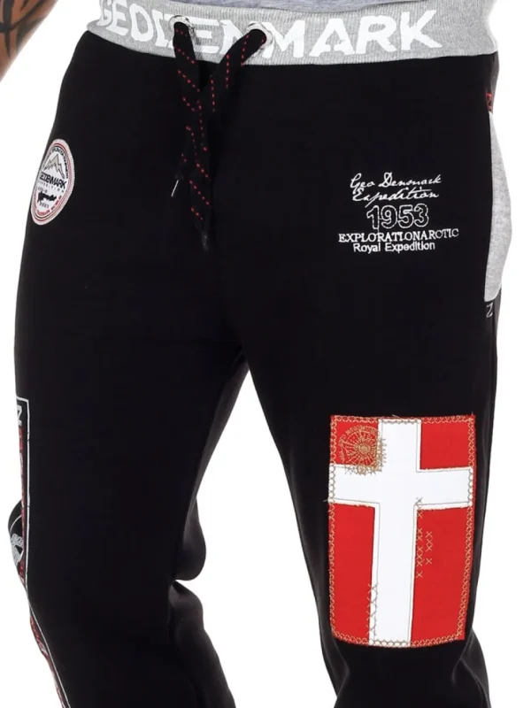 Geo Denmark Sweatpants - Sort^Geographical Norway Best