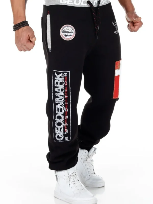 Geo Denmark Sweatpants - Sort^Geographical Norway Best
