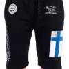 Geo Finland Bermuda Shorts - Sort^Geographical Norway Clearance